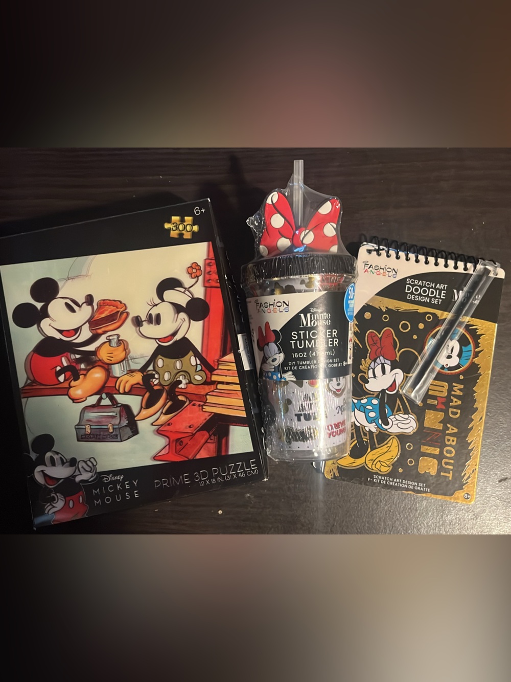 Disney Mickey & Minnie Red, Black and White Party Favor Set